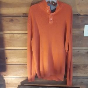 Burnt orange sweater